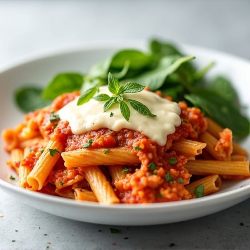 Protein-Packed Turkey and Veggie Baked Ziti