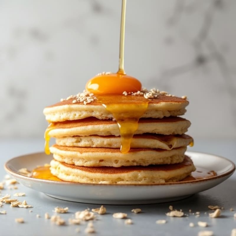 Fluffy Protein Pancakes