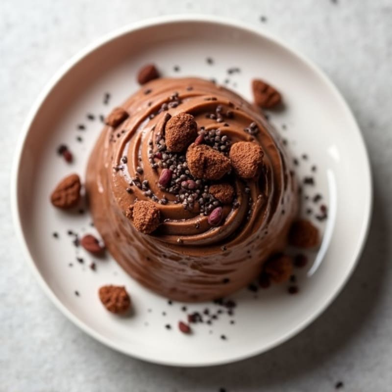 Silky Chocolate Protein Pudding