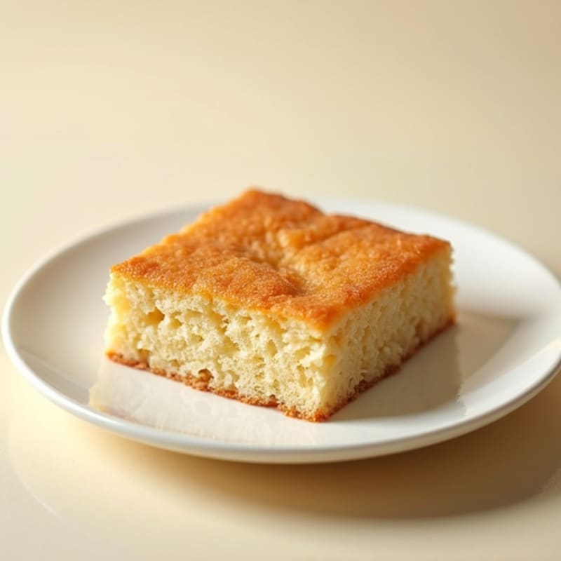 Protein-Packed Vanilla Bean Snack Cake