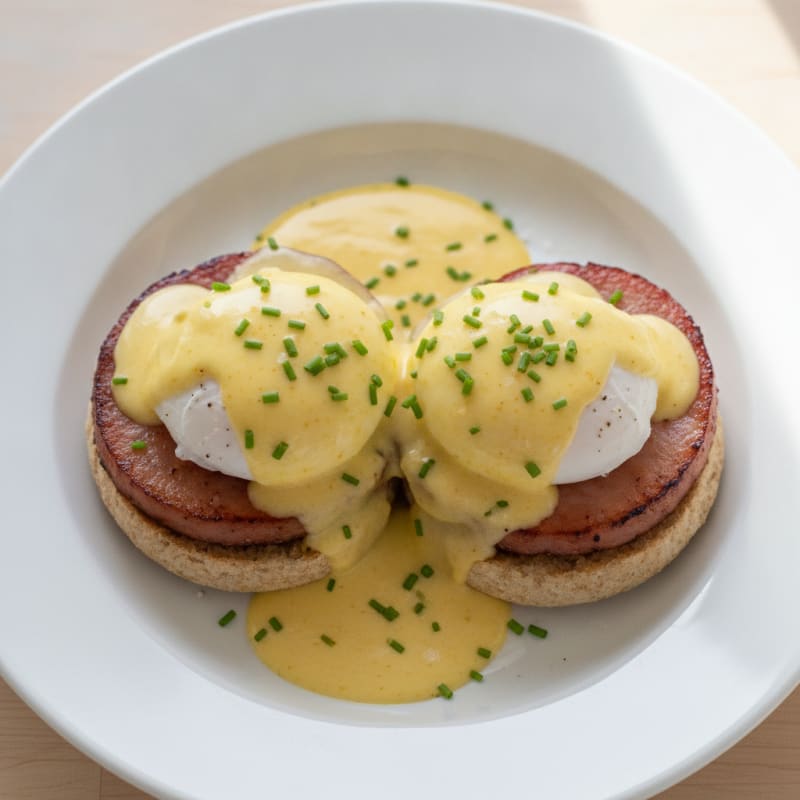 Classic Eggs Benedict with Hollandaise