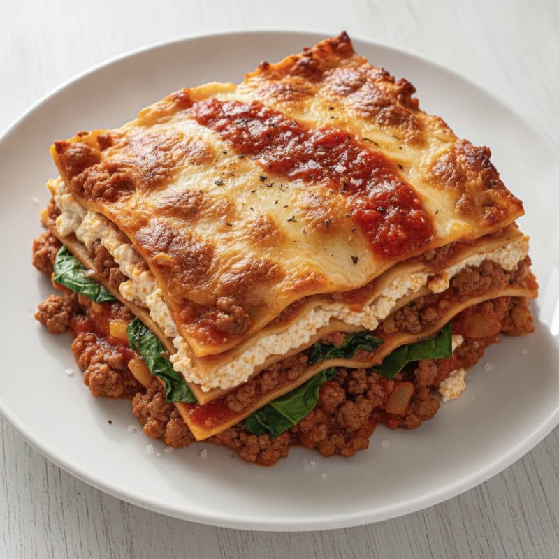 Classic Beef and Ricotta Lasagna