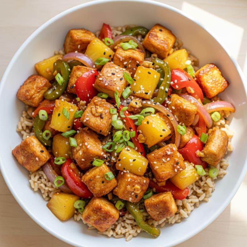 Sweet and Sour Chicken with Pineapple