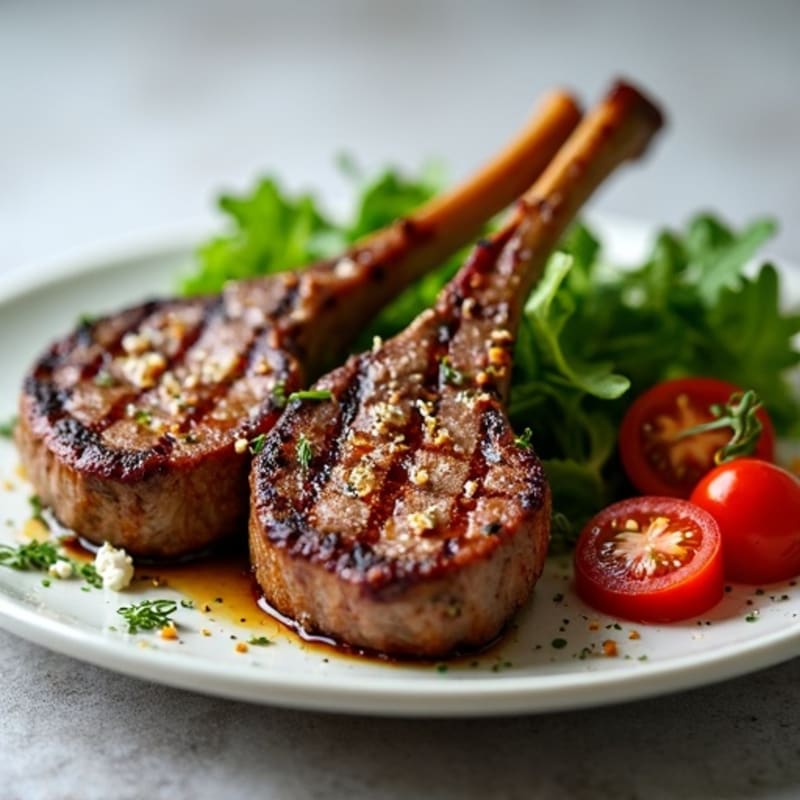 Grilled Herb Lamb Chops