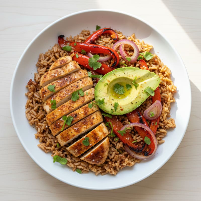 Smoky Chili-Lime Chicken and Rice Bowl