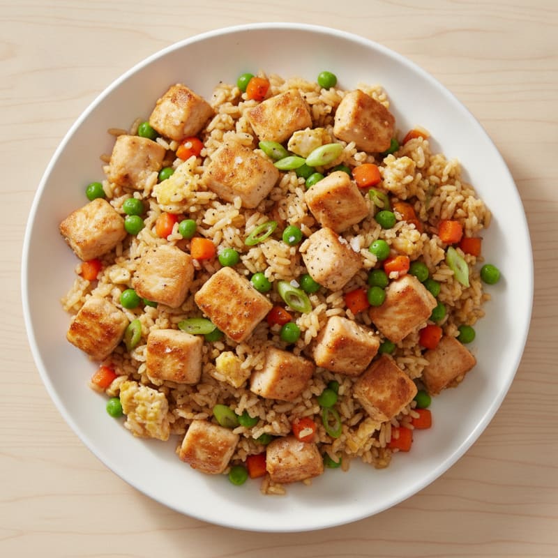 High-Protein Chicken Fried Rice