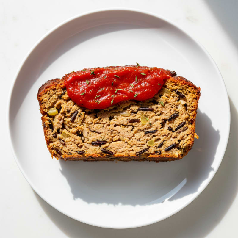 Turkey and Wild Rice Meatloaf