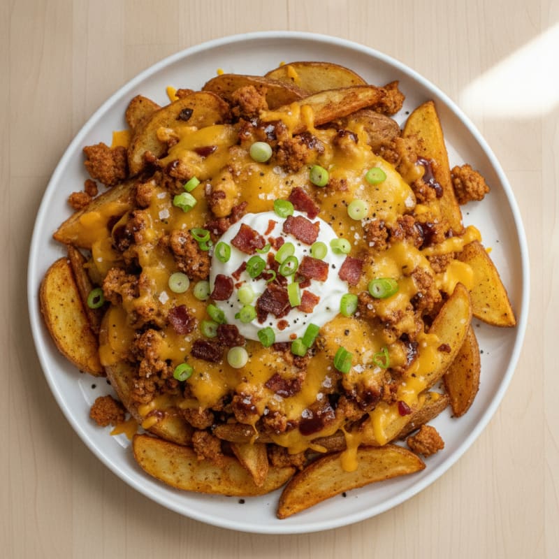 Loaded Bacon Cheese Fries