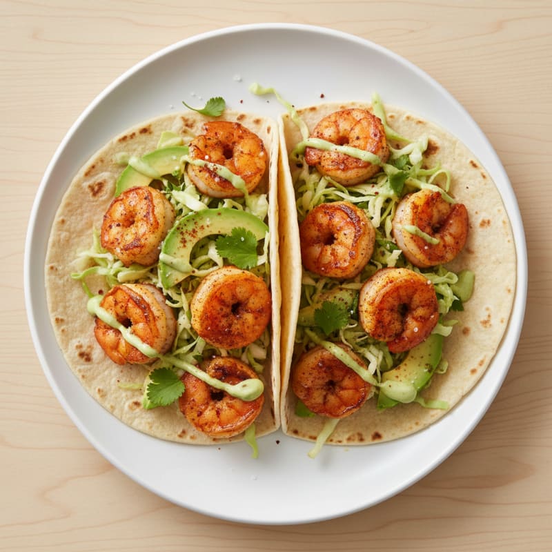 Smoky Chili-Lime Shrimp Tacos