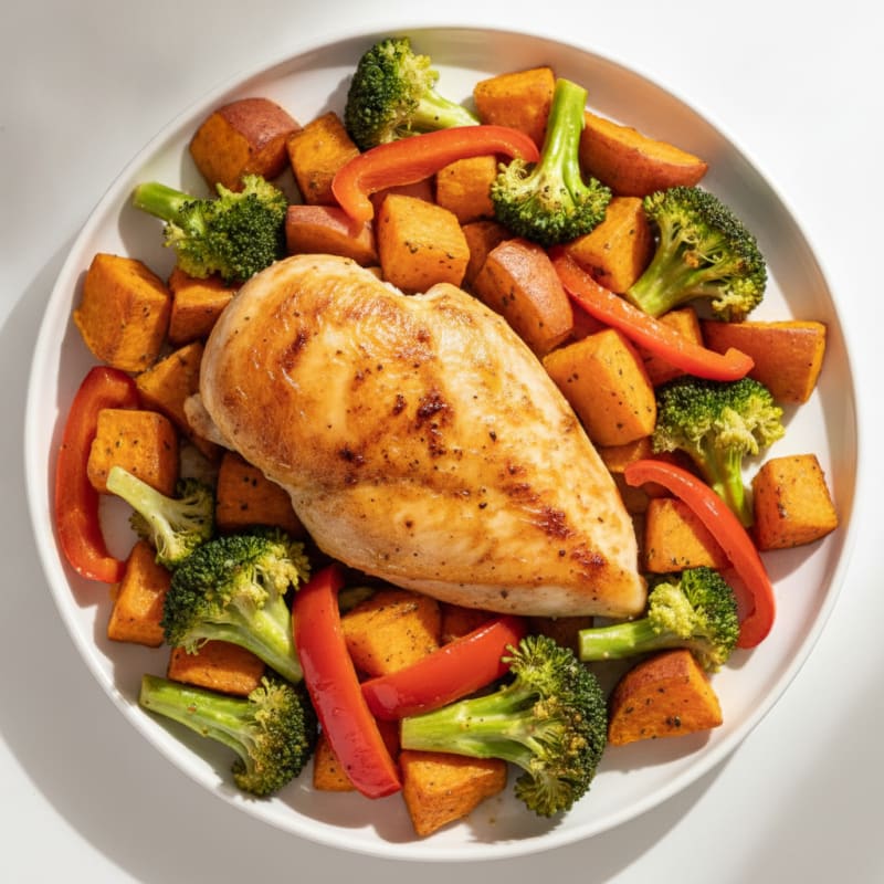 Lemon Herb Roasted Chicken and Vegetables
