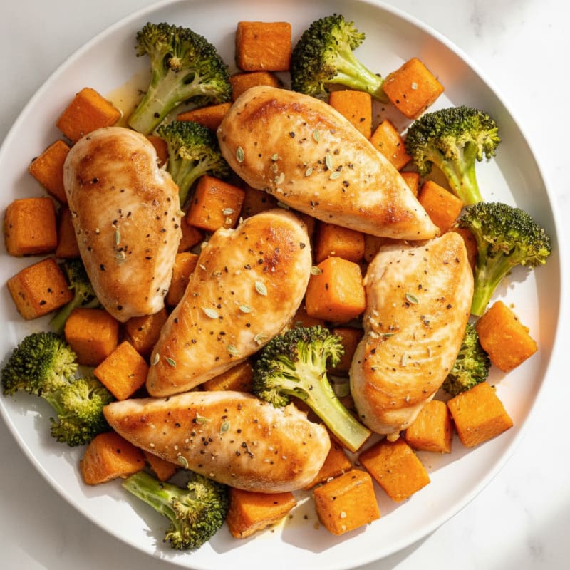 Sheet Pan Lemon Herb Chicken