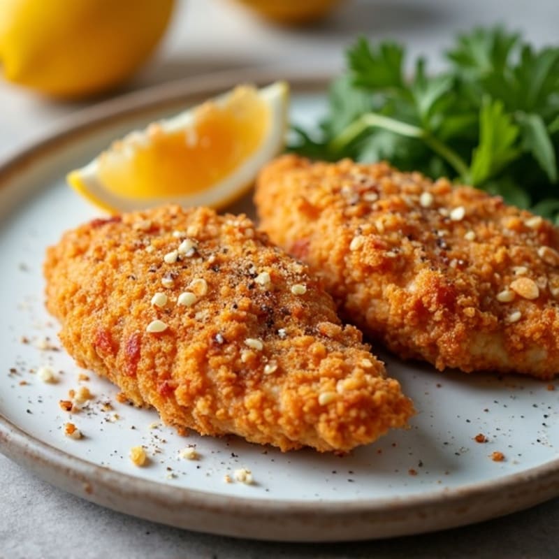 Oven-Baked Crispy Almond-Crusted Chicken