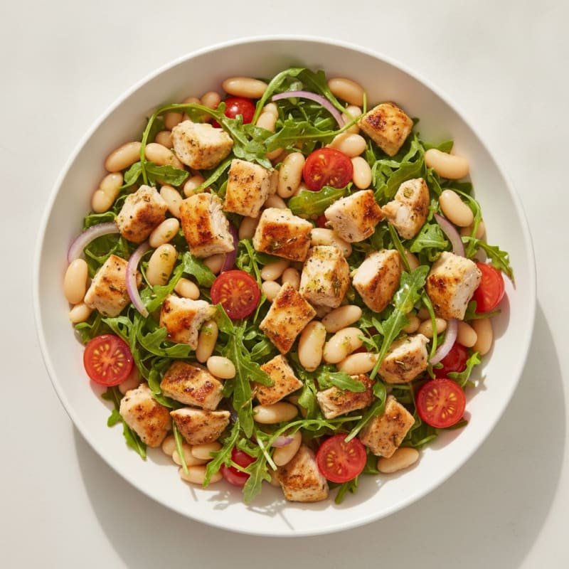 Italian Chicken and White Bean Salad