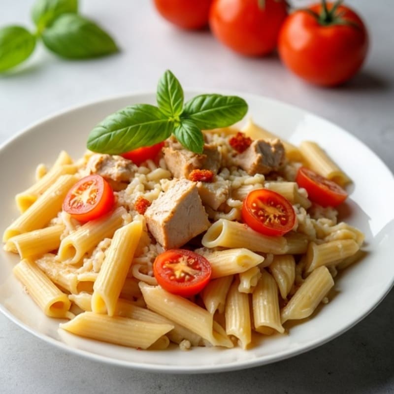 Creamy Sun-Dried Tomato Chicken Penne