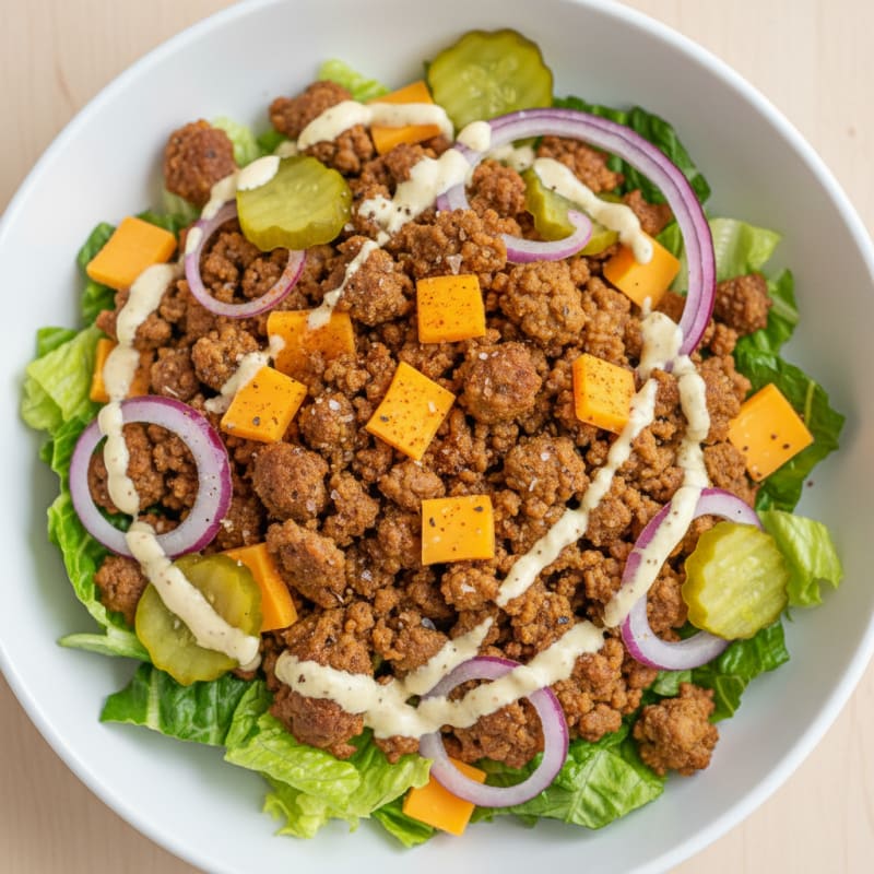 Crispy Beef Big Mac Power Bowl