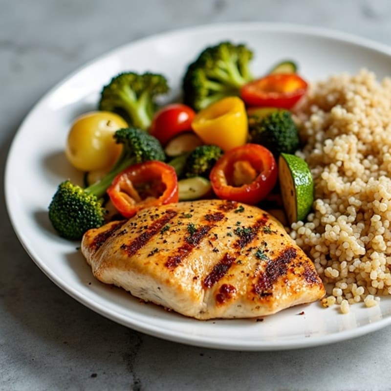 Sheet Pan Roasted Chicken and Crispy Vegetables