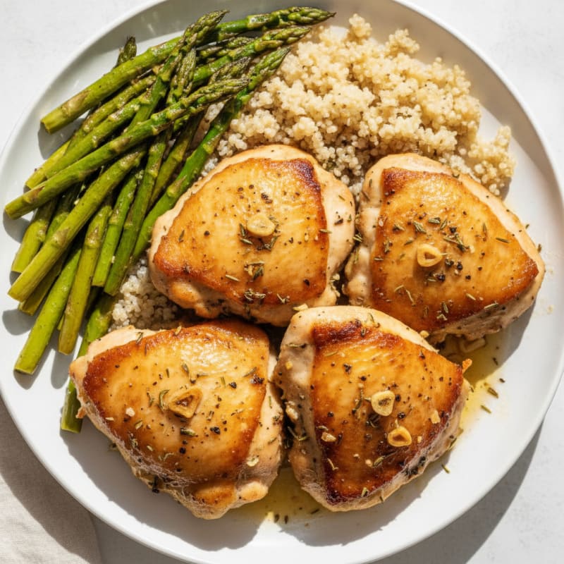 Pan-Seared Herb Chicken Thighs