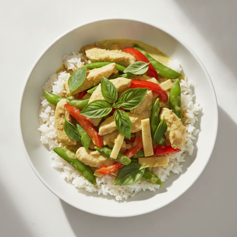 Thai Green Curry Chicken Bowl