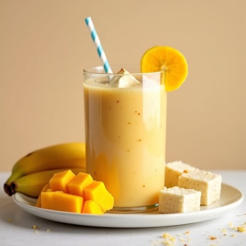 Creamy Mango Protein Smoothie