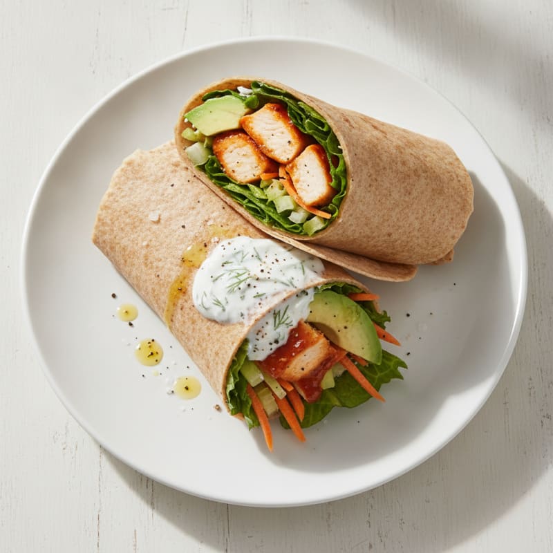 Buffalo Ranch Chicken Wrap
