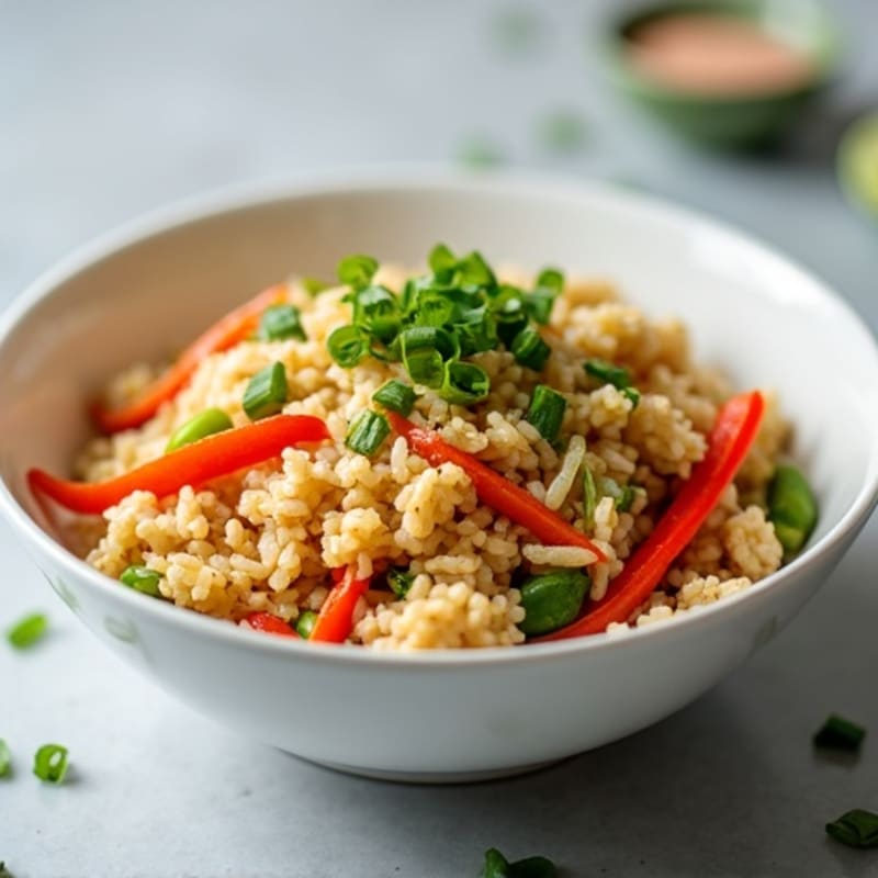 Healthy Chicken Fried Rice with Veggies