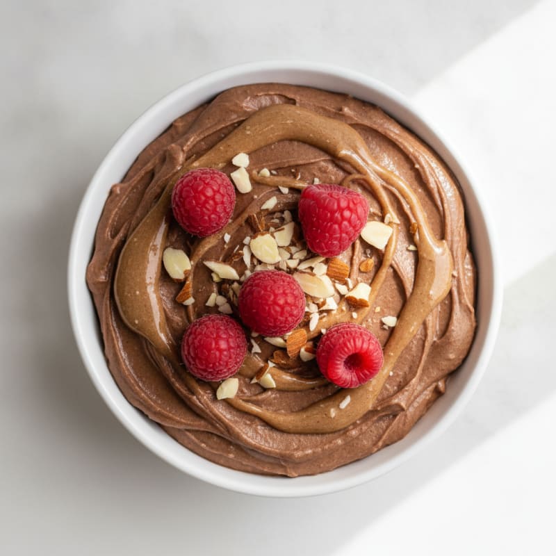 Silky Greek Yogurt Chocolate Protein Pudding
