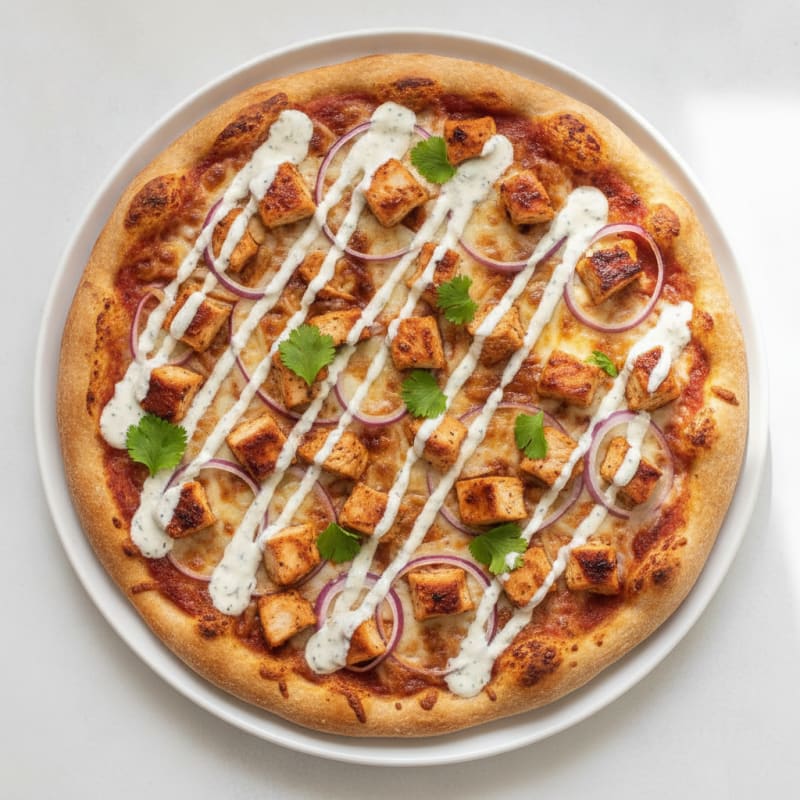 BBQ Ranch Chicken Pizza