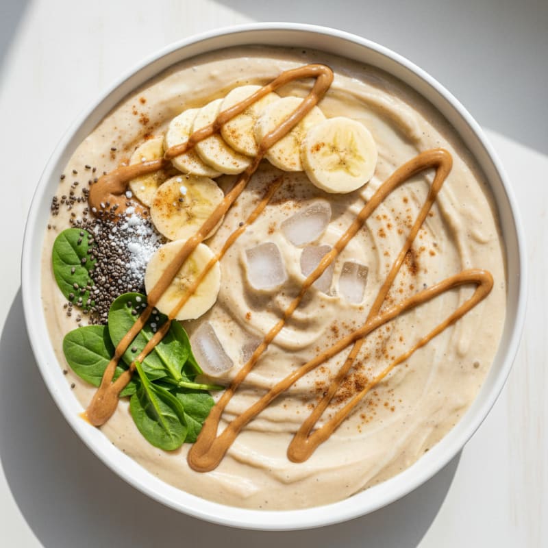 Peanut Butter Banana Protein Smoothie