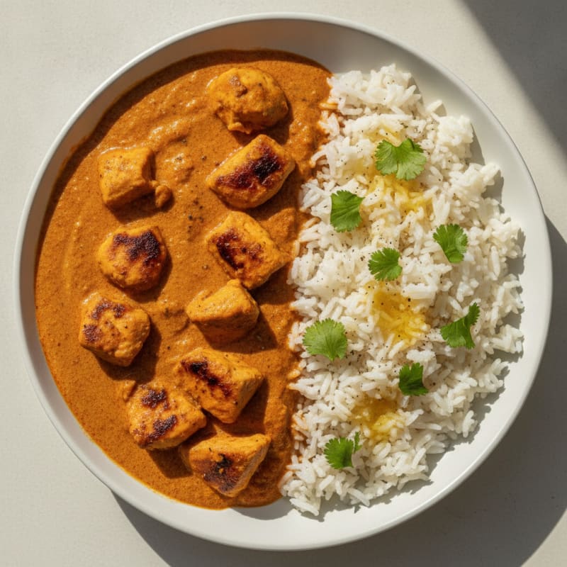 Chicken Tikka Masala with Basmati Rice