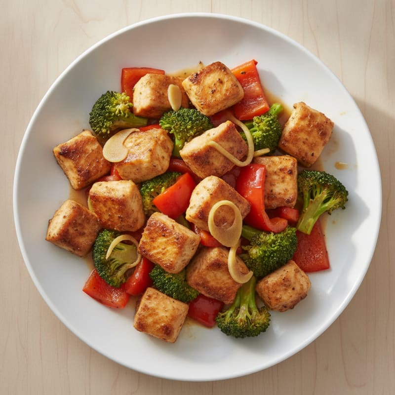 Teriyaki Chicken with Roasted Vegetables