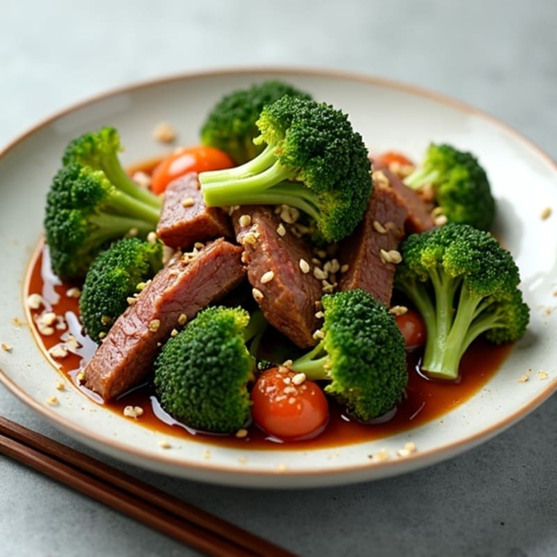 Tender Beef and Crispy Broccoli Stir-Fry