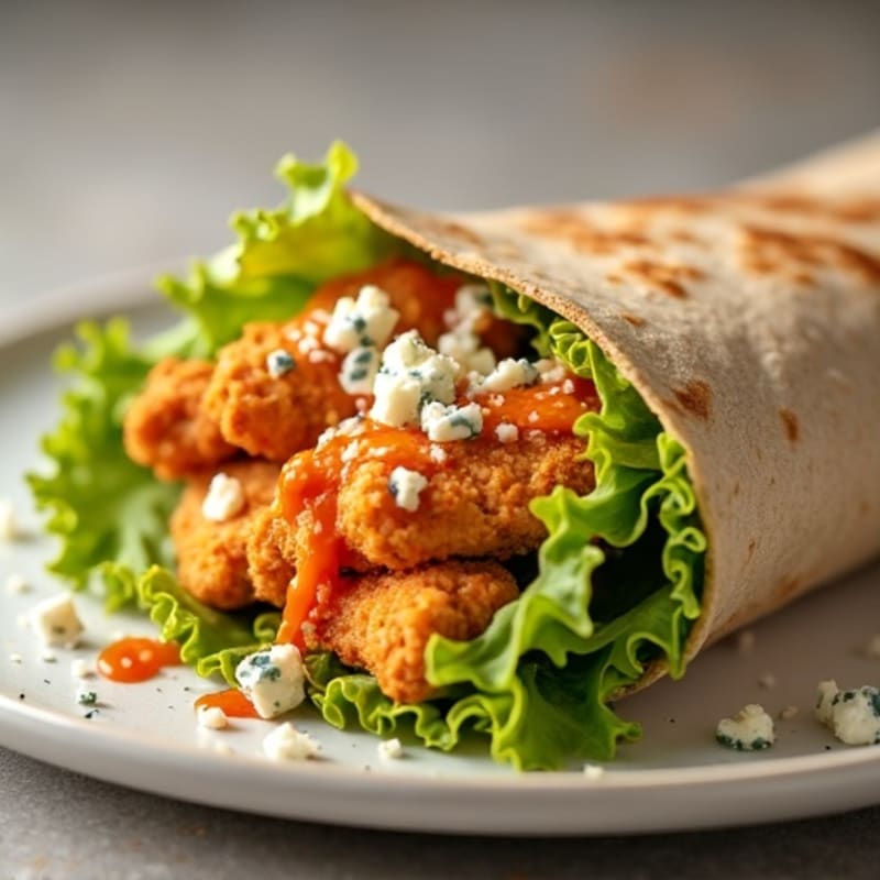 Crispy Buffalo Chicken Wrap