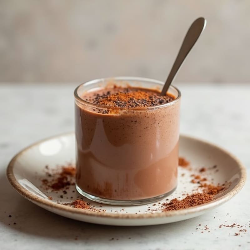 Creamy High-Protein Chocolate Greek Yogurt with Cinnamon