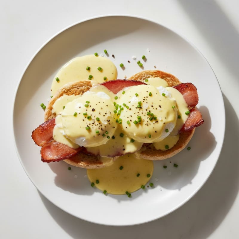 Classic Eggs Benedict with Hollandaise