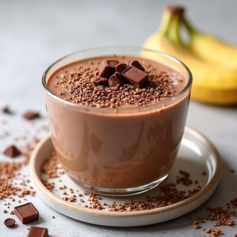 Chocolate Protein Chia Pudding