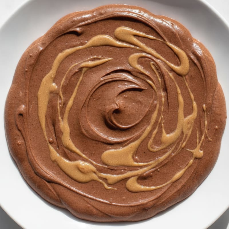Creamy Chocolate Protein Pudding with Almond Butter