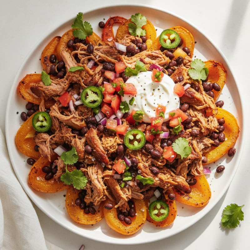 Smoky Pulled Pork Nachos