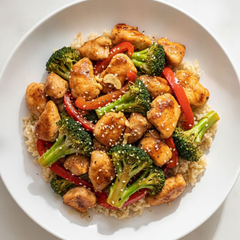 Teriyaki Chicken and Broccoli Stir-Fry