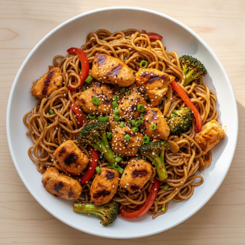Spicy Gochujang Chicken Stir-Fry