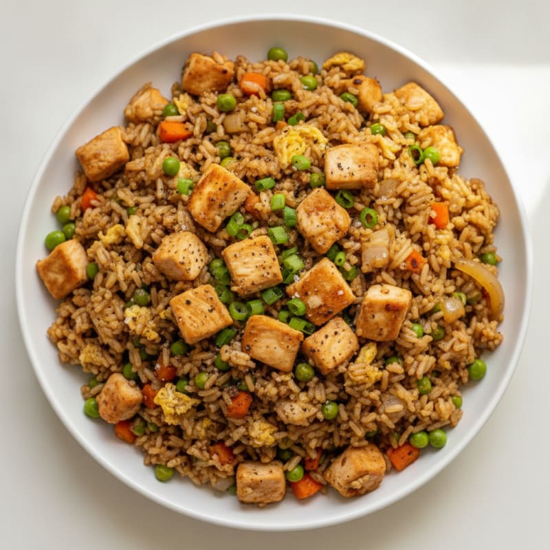 Chicken and Vegetable Fried Rice