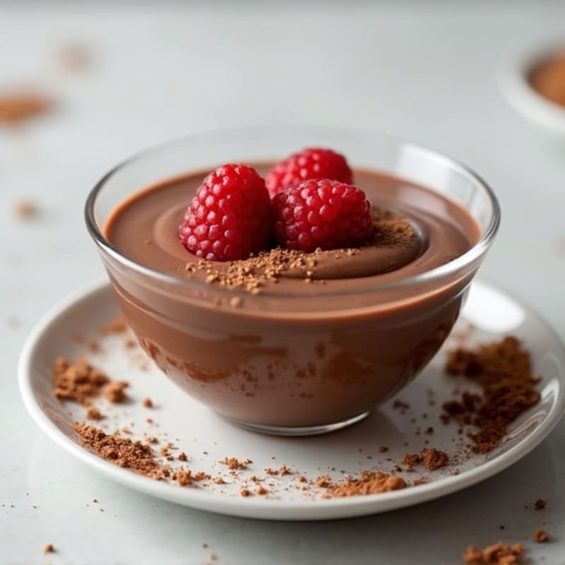 Silky Chocolate Protein Pudding