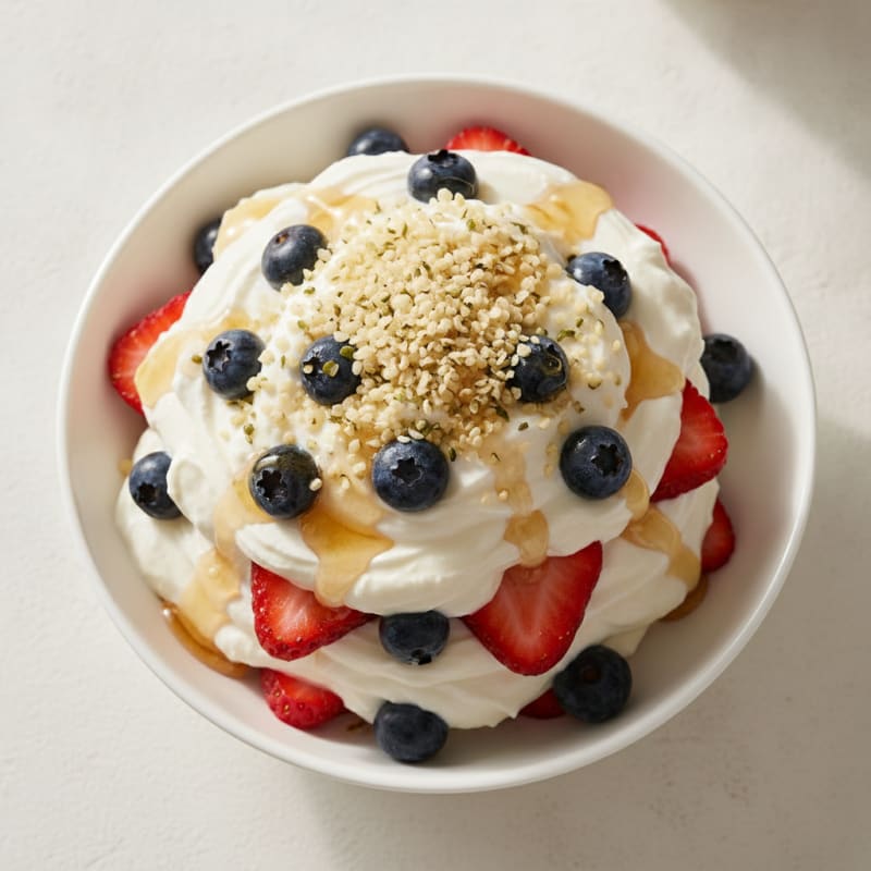 Creamy Greek Yogurt Protein Parfait with Berries