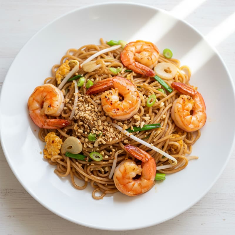Shrimp Pad Thai Noodles