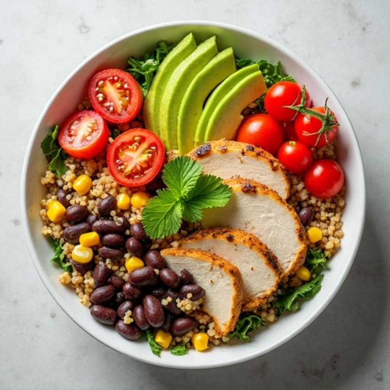 Hearty Quinoa and Black Bean Salad