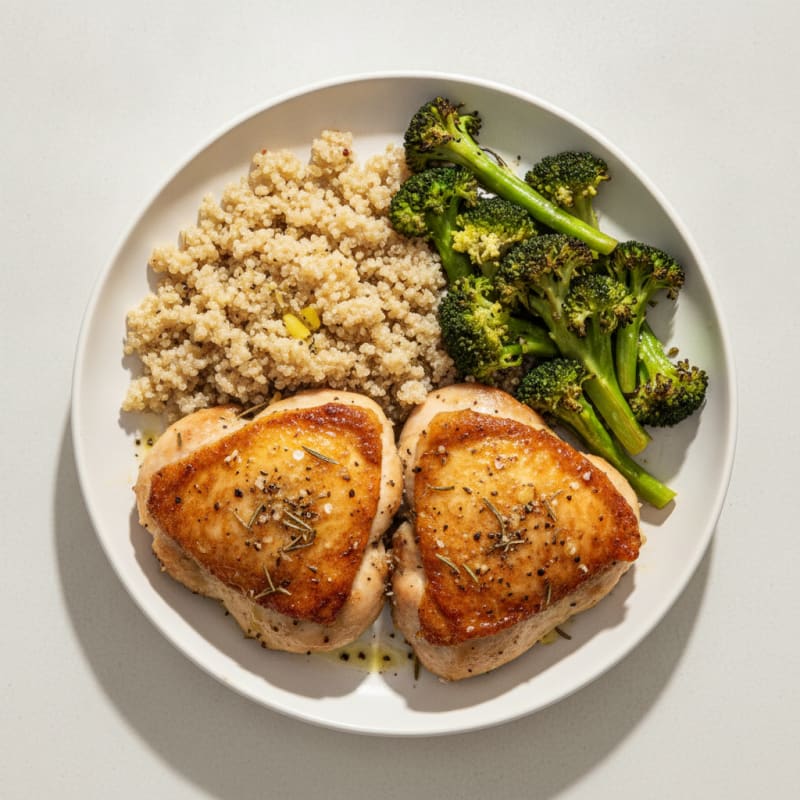 Savory Herb-Roasted Chicken Thighs