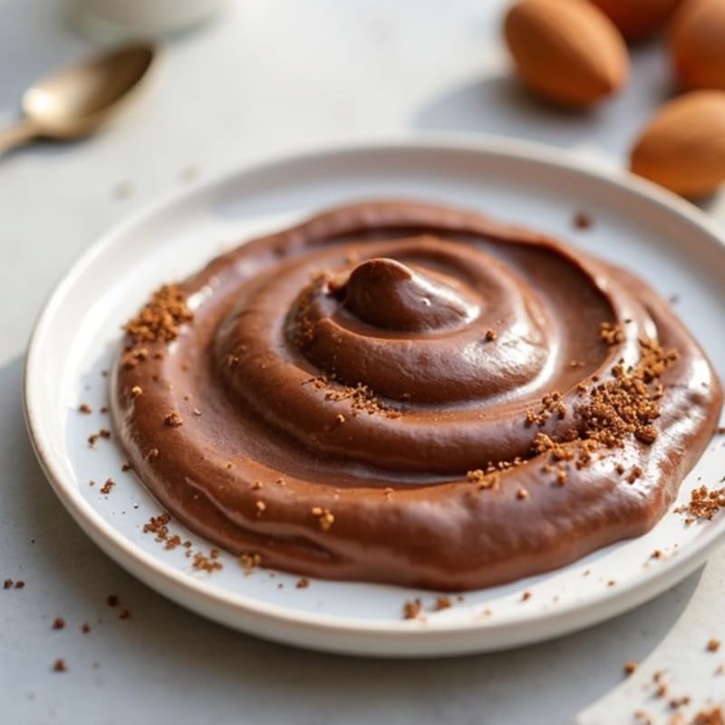 Silky Chocolate Protein Pudding with Greek Yogurt
