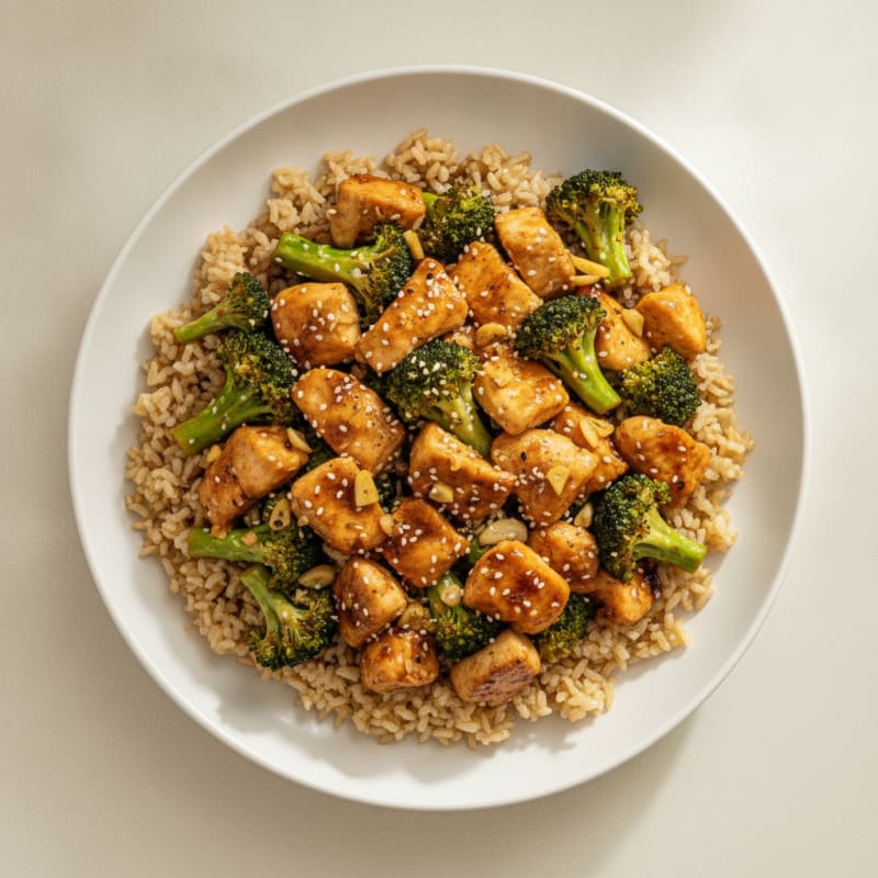 Teriyaki Chicken and Broccoli Stir-Fry