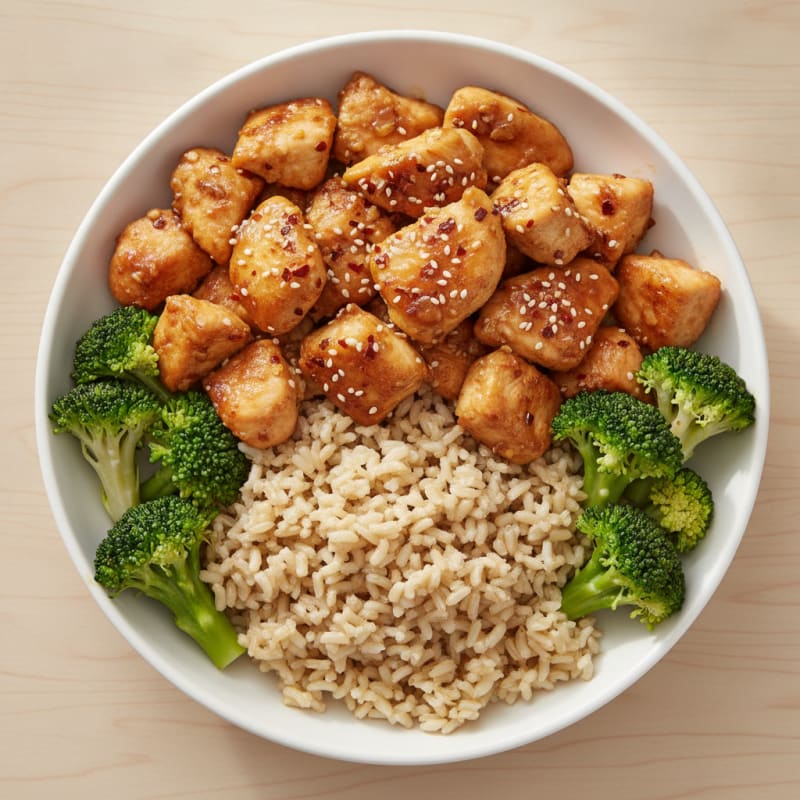Clean General Tso's Chicken Stir-Fry