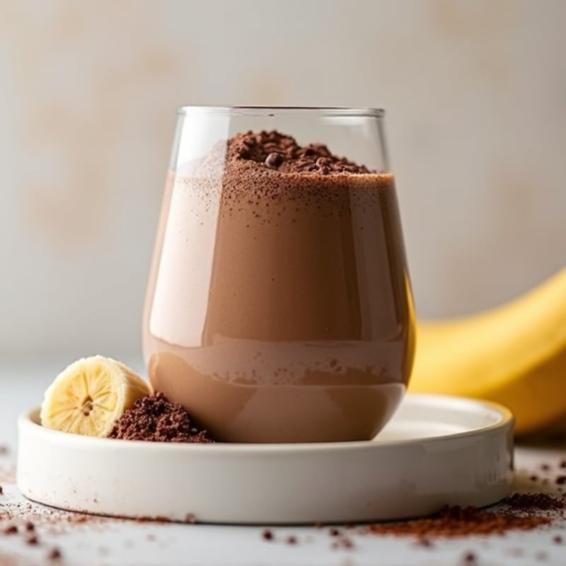 High-Protein Creamy Chocolate Chia Pudding