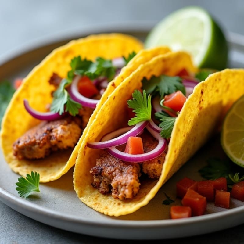 Crispy Slow-Cooked Pork Tacos